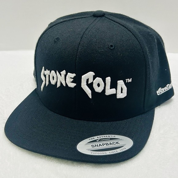 Contenders Stone Cold Steve Austin Snapback Hat Cap Adjustable‎ Black WWE - Picture 1 of 5